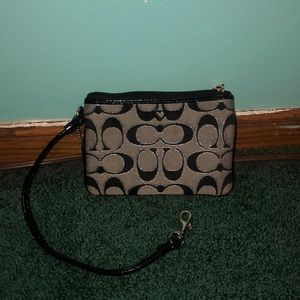 Coach mini Wristlet